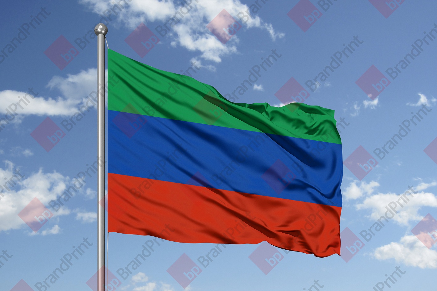 Флаг республики Дагестан