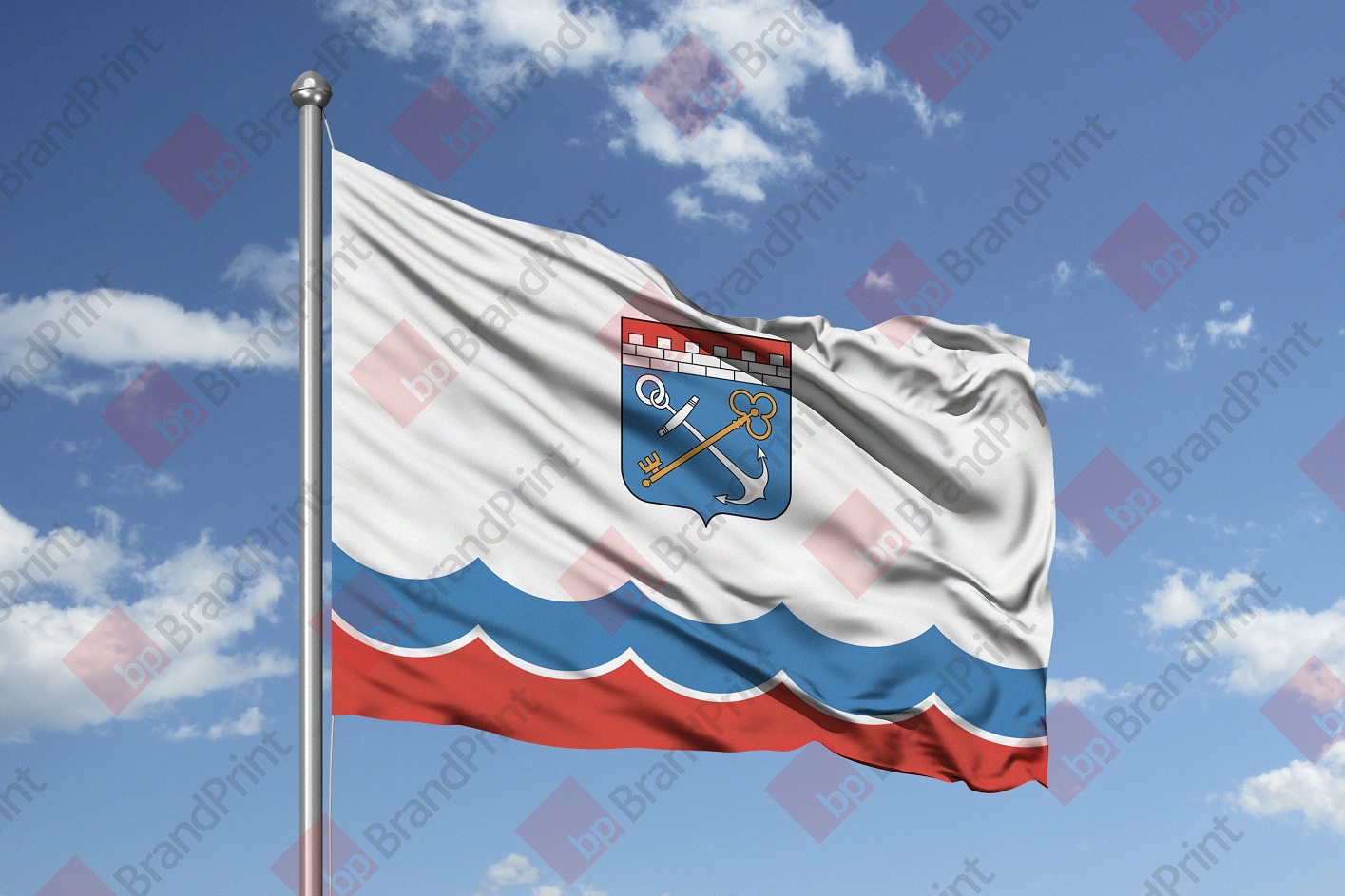 флаг Ленинградской области