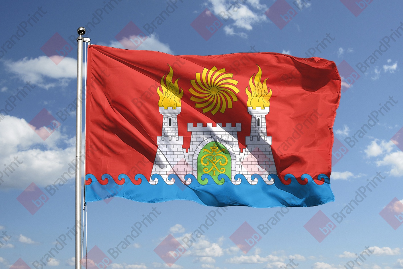Флаг Махачкалы