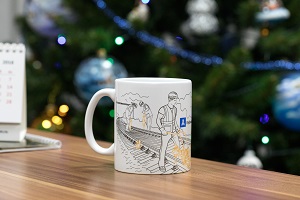 Кружка с дизайнерским оформлением — подарок с характером